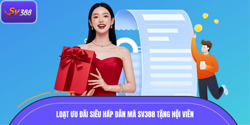 Loạt ưu đãi siêu hấp dẫn mà SV388 dành tặng hội viên